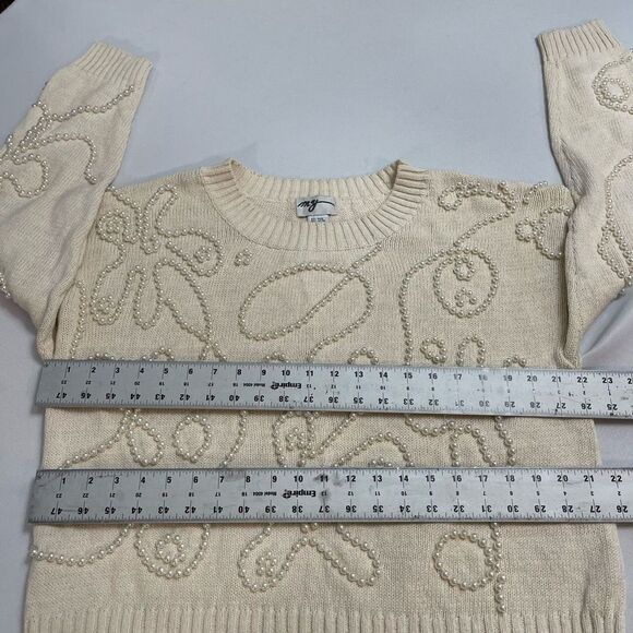 Vintage MY Pearl Y2K Sweater VTG Size Medium - Picture 11 of 13